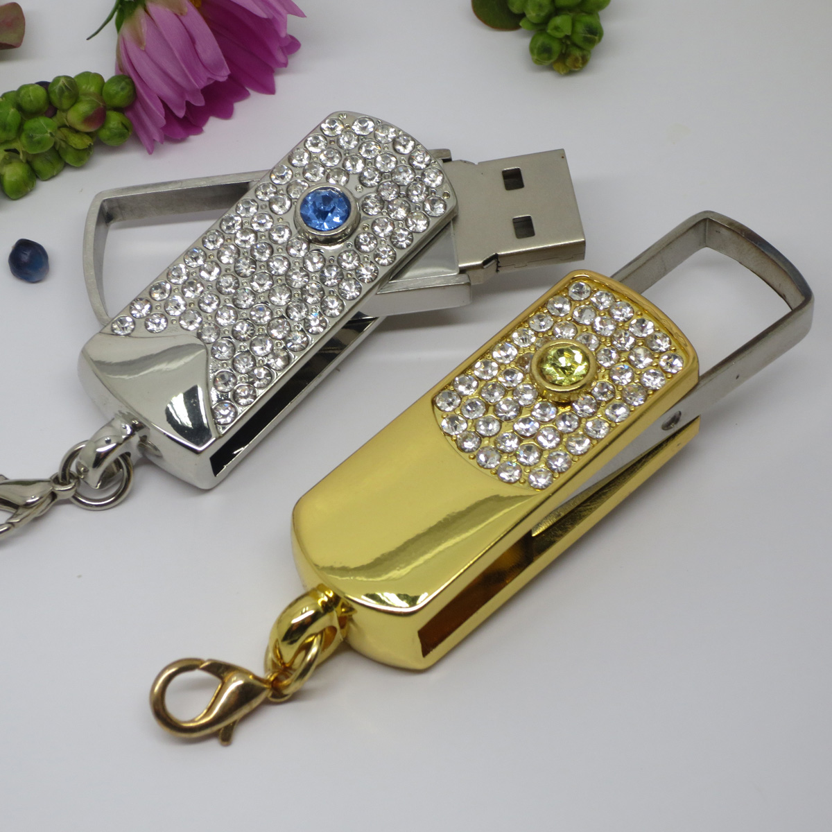 Crystal USB Flash Drives YH-C08